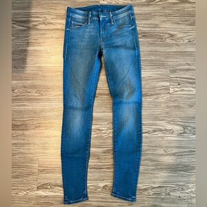 NWOT MOTHER Denim Low Rise Ankle Skinny Jeans